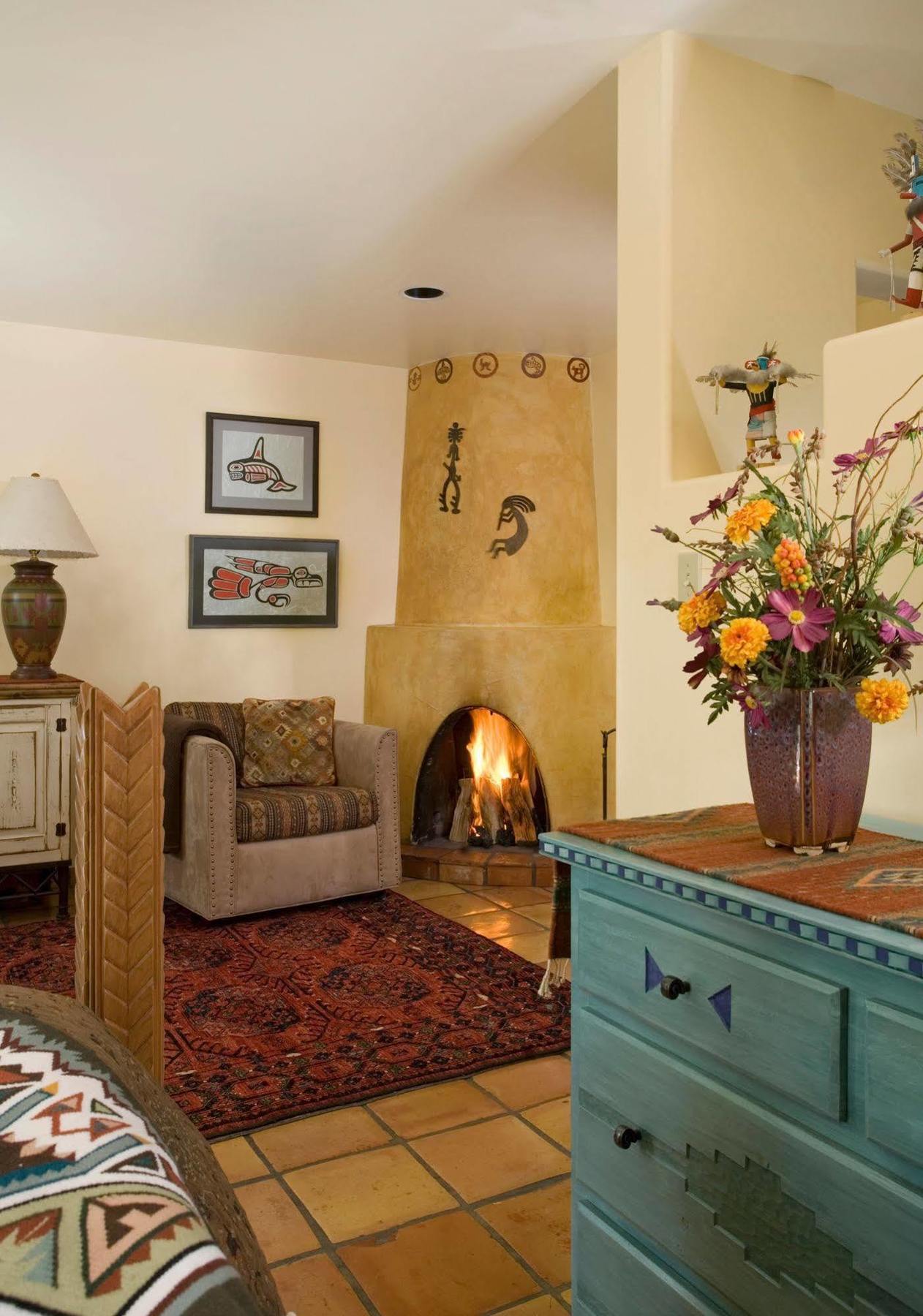 El Farolito B&B Inn Santa Fe Exteriör bild